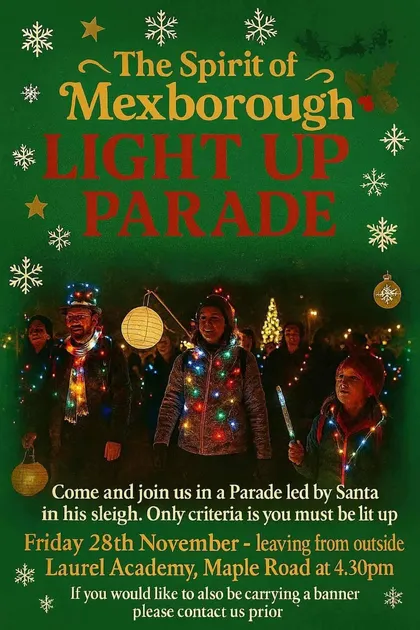 The Spirit of Mexborough Light Up Parade