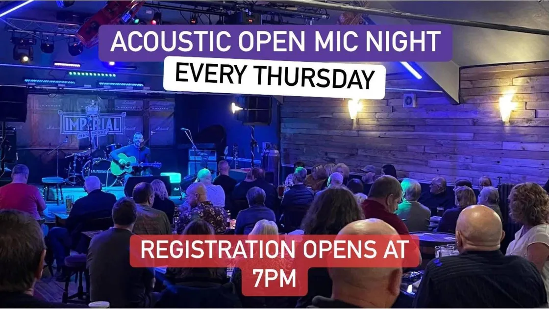 Acoustic Open Mic Night image