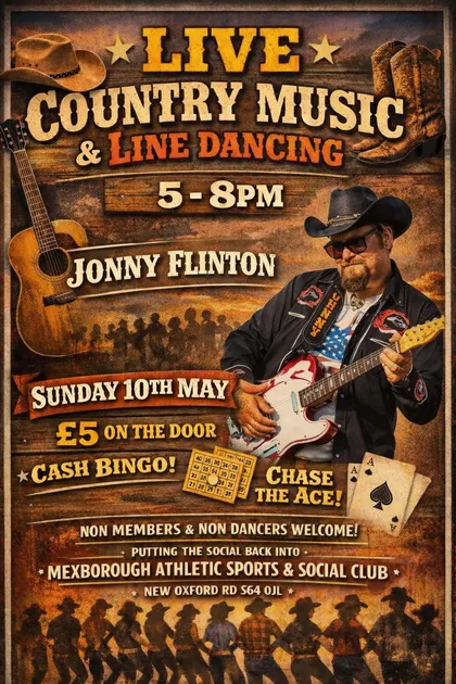 Live Country Music & Line Dancing