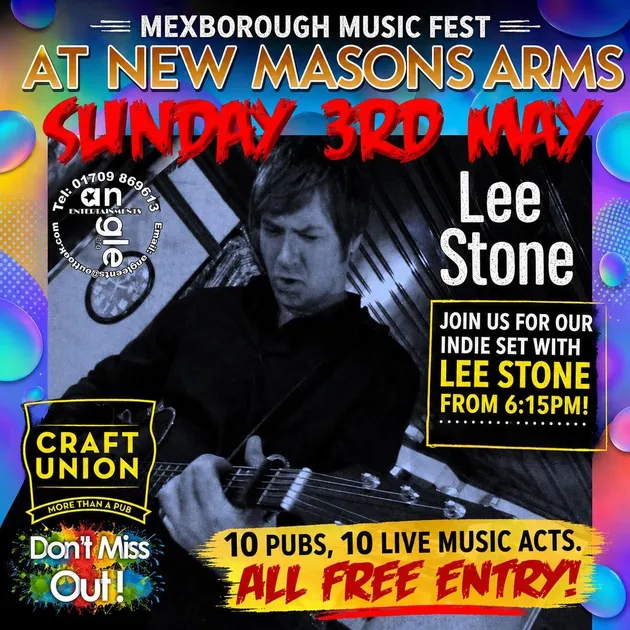 Mexborough Music Fest: Lee Stone