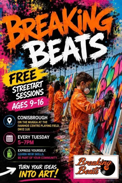 Breaking Beats Free Street Art Sessions image
