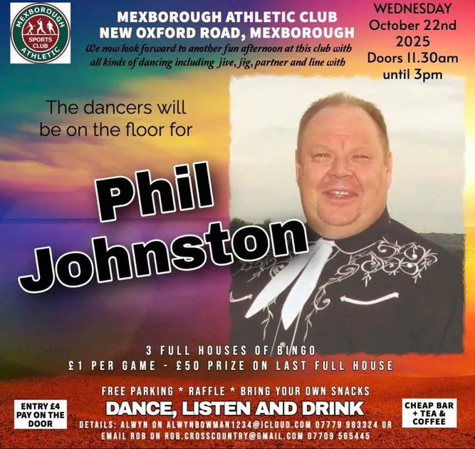 Phil Johnston Dance Afternoon