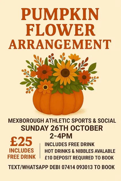 Pumpkin Flower Arrangement