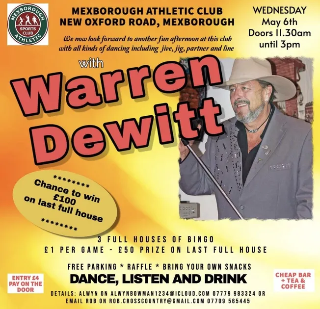 Afternoon Dance with Warren Dewitt