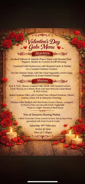 Valentine's Day Gala Dinner