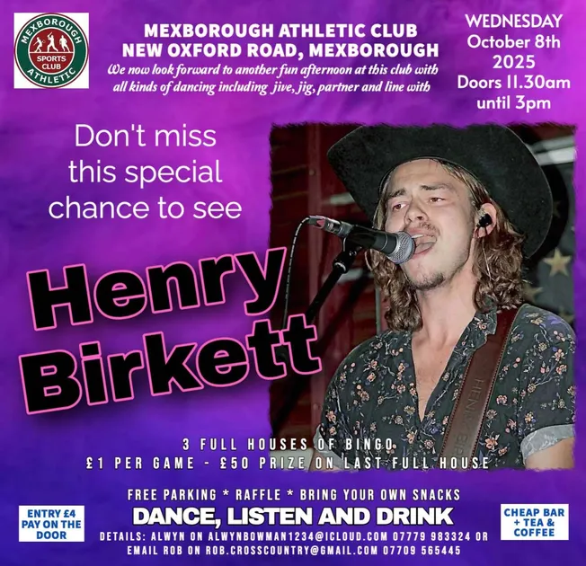 Special Performance by Henry Birkett