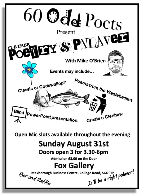 Further Poetry & Palaver