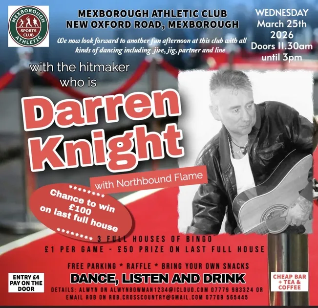 Darren Knight with Northbound Flame