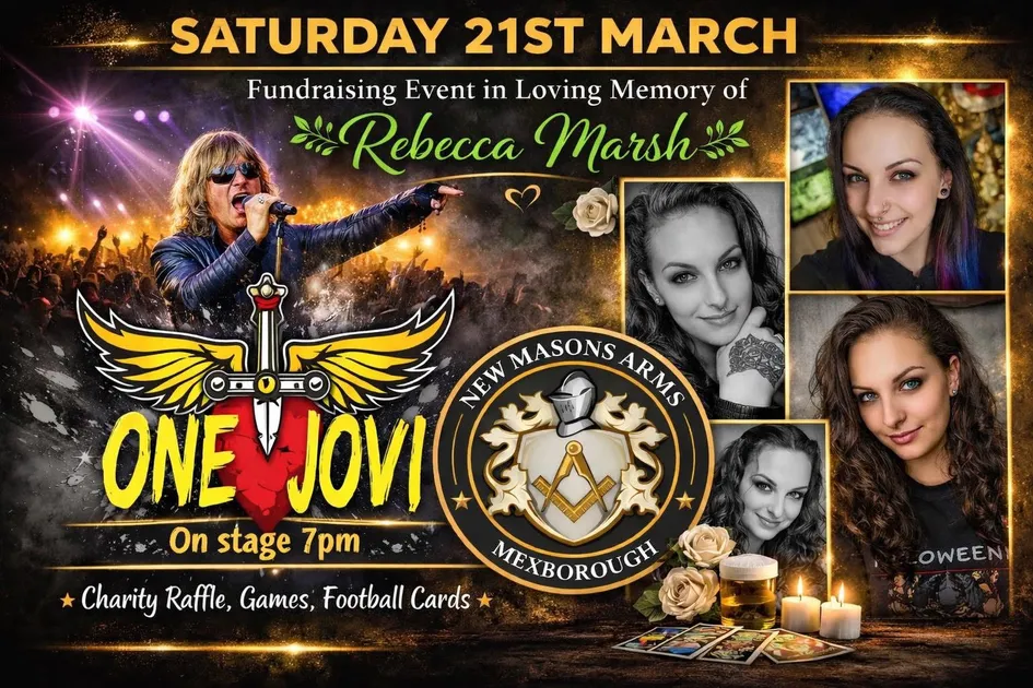 One Jovi - Fundraising Event in Loving Memory of Rebecca Marsh