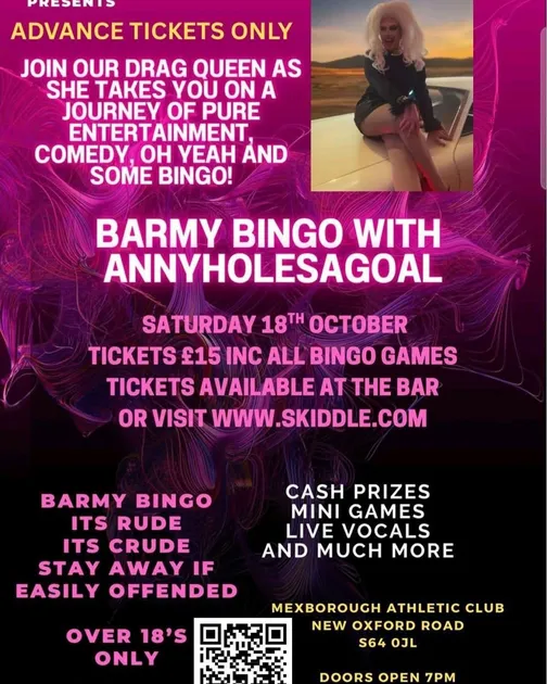 Barmy Bingo with AnnyHolesAGoal