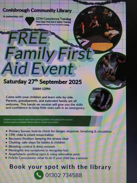 FREE Family First Aid Event