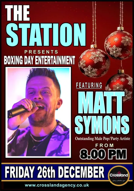 Boxing Day Entertainment featuring Matt Symons