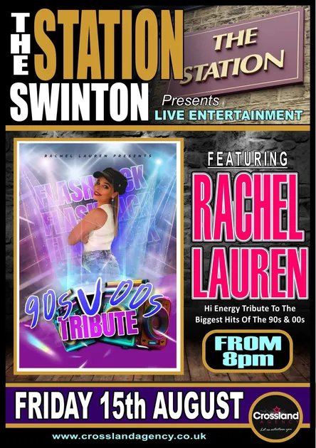 Live Entertainment: Rachel Lauren 90s vs 00s Tribute