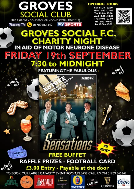 Groves Social F.C. Charity Night