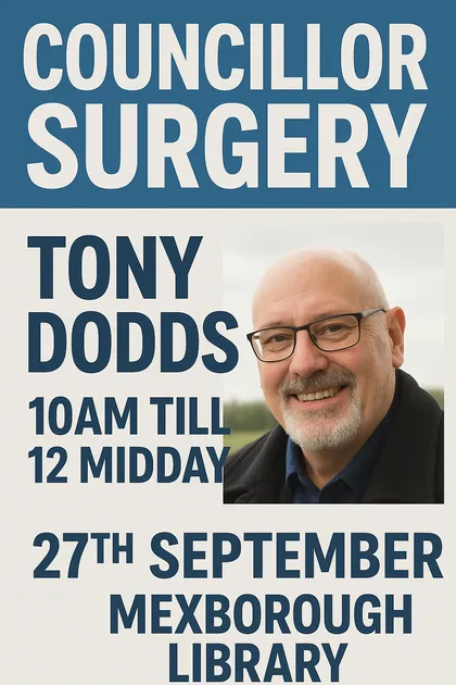 Councillor Surgery with Tony Dodds