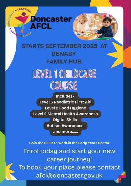 Level 1 Childcare Course image
