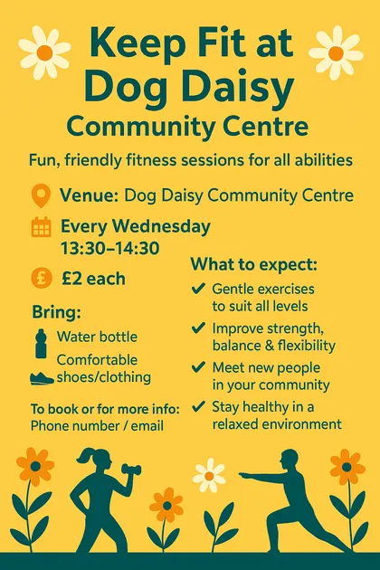 Keep Fit at Dog Daisy Community Centre image