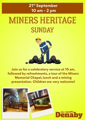 Miners Heritage Sunday Image