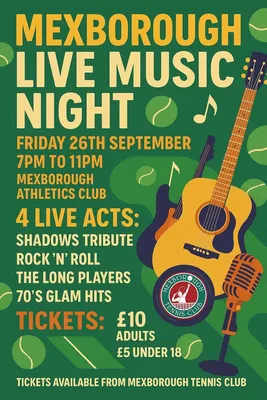 Mexborough Live Music Night Image