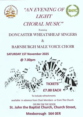 An Evening of Light Choral Music Image