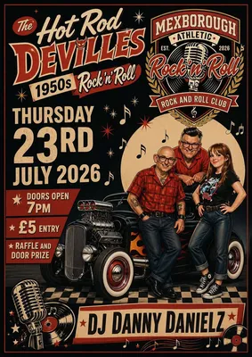 The Hot Rod DeVilles 1950s Rock n' Roll Image
