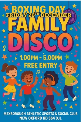 Boxing Day Family Disco Image