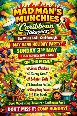 Mad Man's Munchies Caribbean Takeover Image