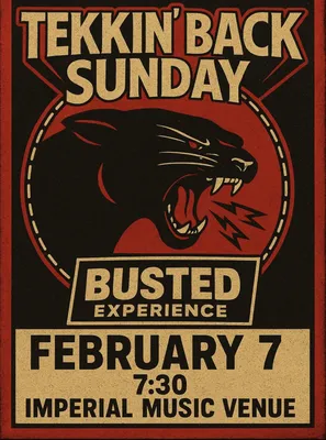 Tekkin' Back Sunday: Busted Experience Image