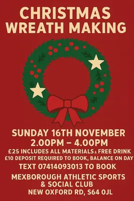 Christmas Wreath Making Image