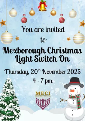 Mexborough Christmas Light Switch On Image
