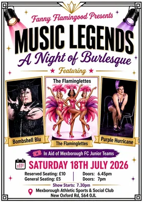 Music Legends: A Night of Burlesque Image