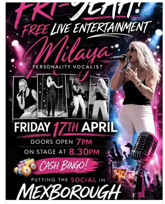 Free Live Entertainment with Milaya Image
