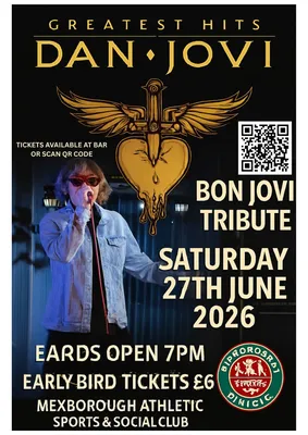 Greatest Hits: Dan Jovi - Bon Jovi Tribute Image