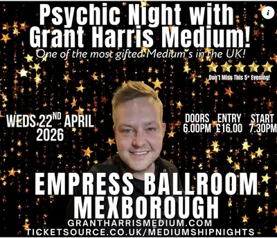 Psychic Night with Grant Harris Medium Image