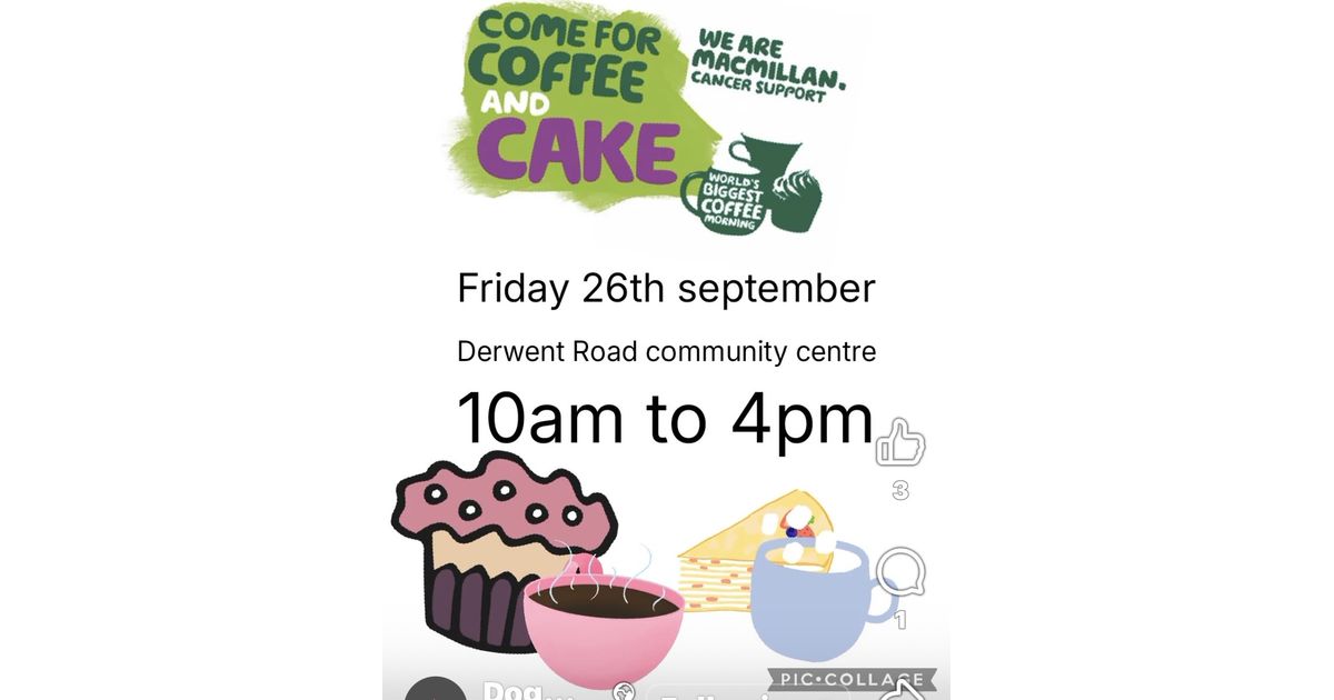 Come for Coffee and Cake