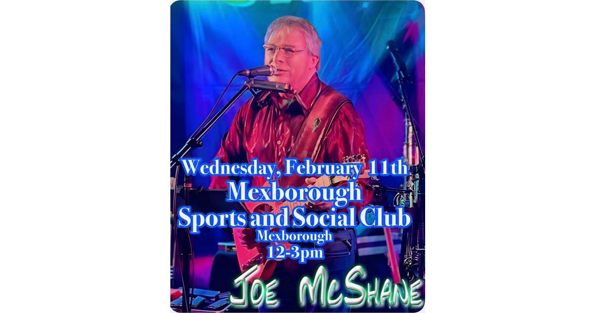 Joe McShane Live Performance