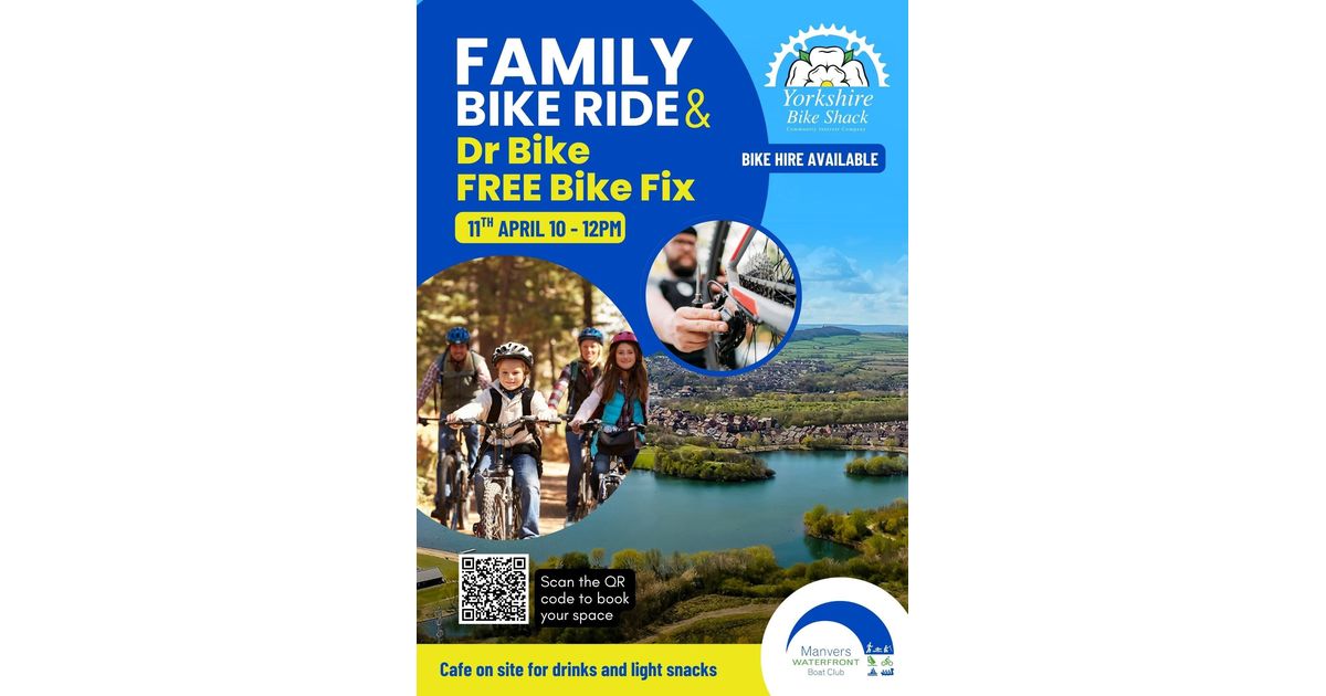 Family Bike Ride & Dr Bike Free Bike Fix