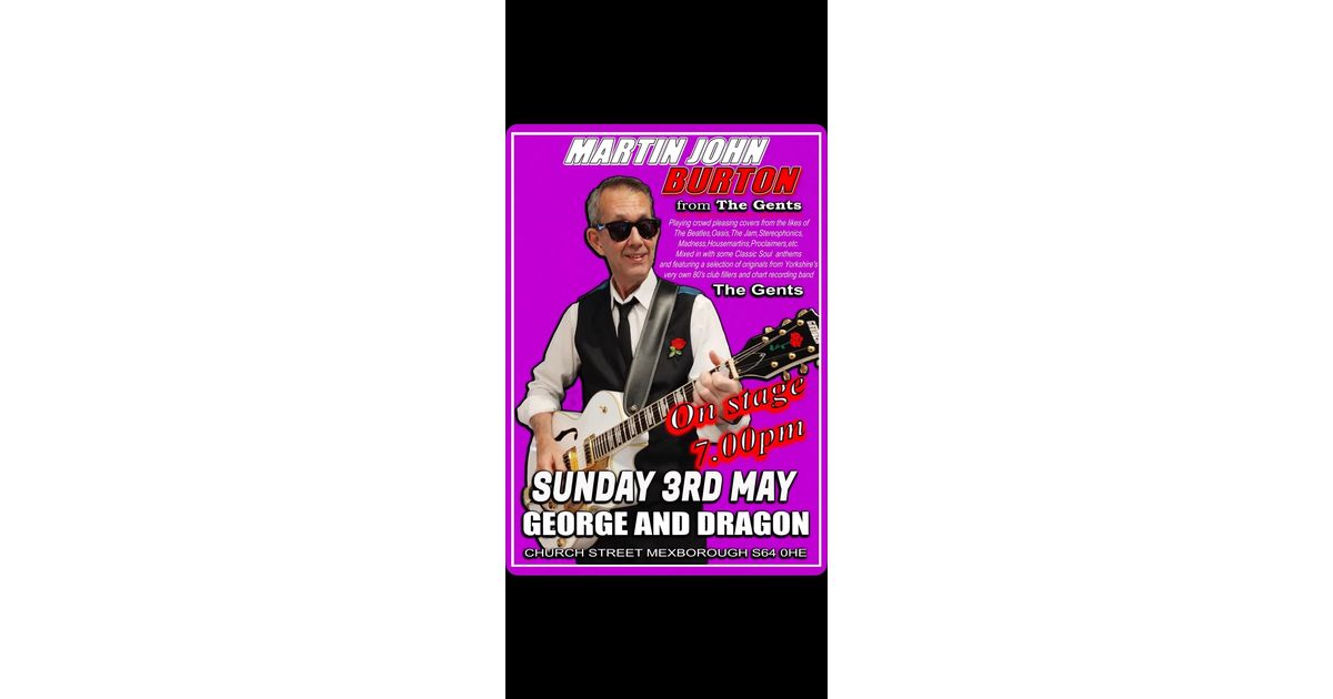 Martin John Burton Performance