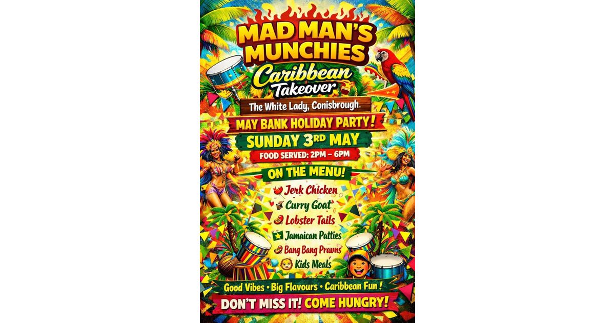 Mad Man's Munchies Caribbean Takeover