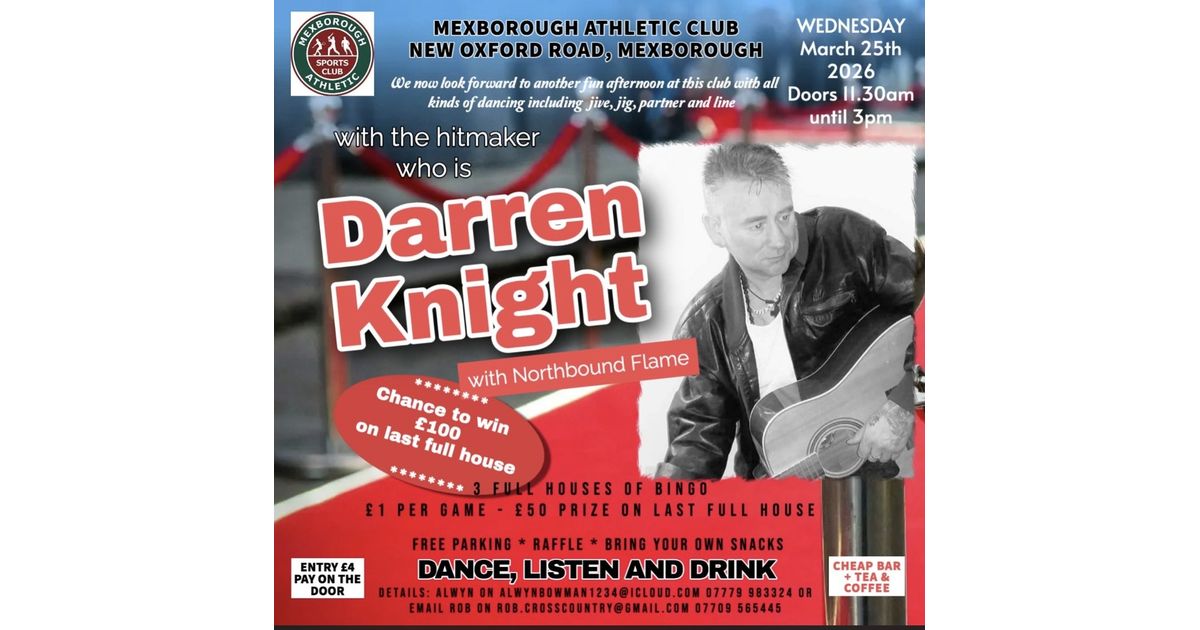 Darren Knight with Northbound Flame