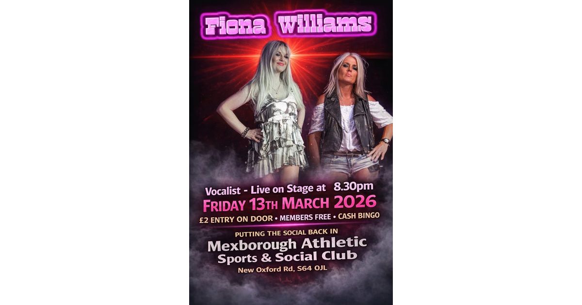 Fiona Williams Live Performance