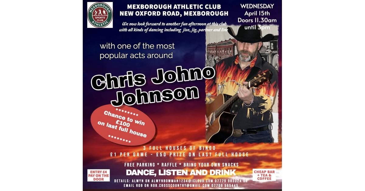 Chris Johno Johnson Performance