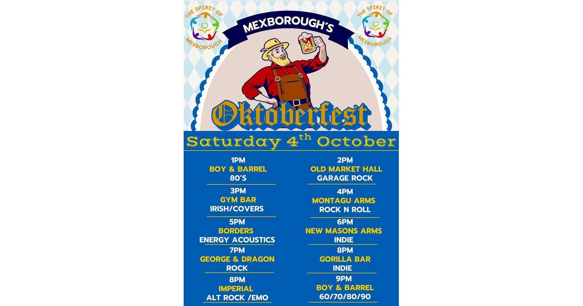Mexborough's Oktoberfest