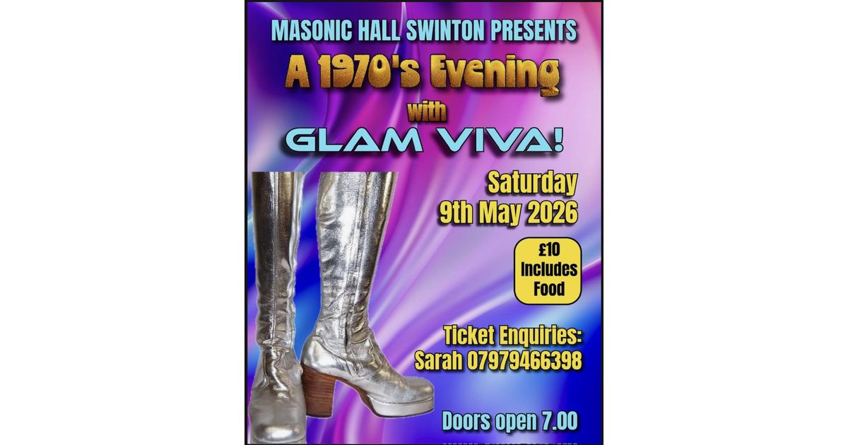 A 1970's Evening with Glam Viva!
